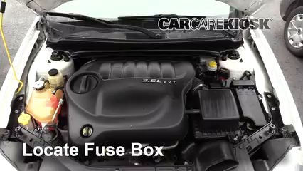 2013 Dodge Avenger SE 3.6L V6 FlexFuel Fuse (Interior) Check